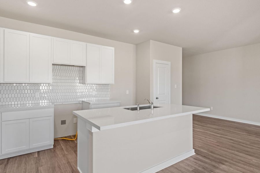 Furnished interior view inside a new home in Arabella on the Prairie 60', Richmond (Image 13).