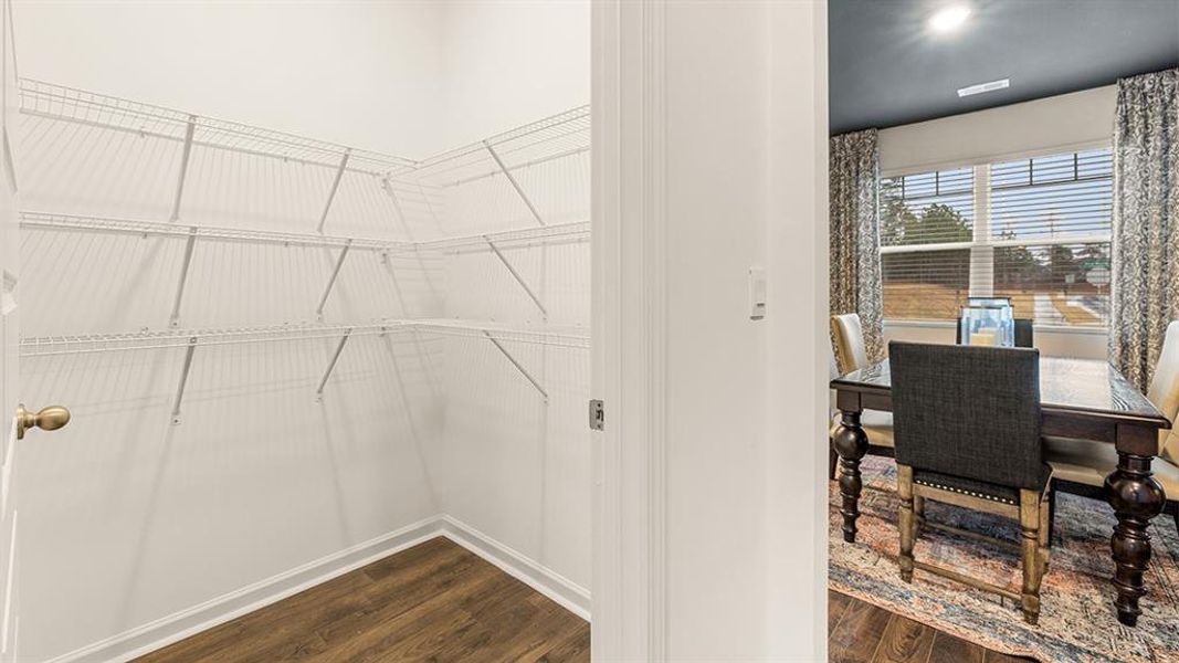 Furnished interior view inside a new home in Brooks Station, Dacula (Image 32).