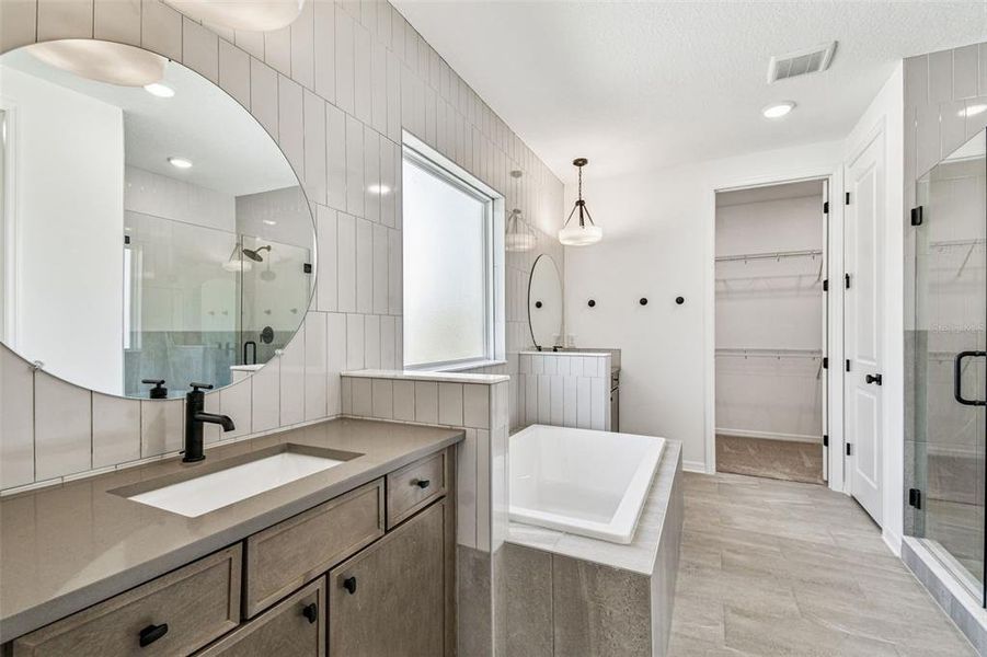 Furnished interior view inside a new home in City of Tampa, Tampa (Image 10). Furnished interior view inside a new home in City of Tampa, Tampa (Image 10).