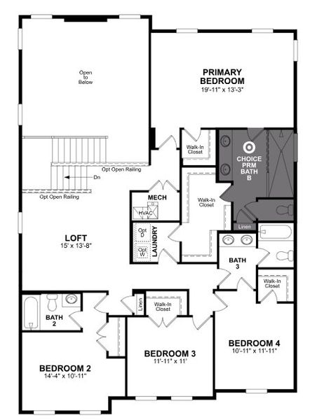 2D floor plan layout of this home in Wisteria at GreenHouse, Marietta, GA (Image 4). 2D floor plan layout of this home in Wisteria at GreenHouse, Marietta, GA (Image 4).