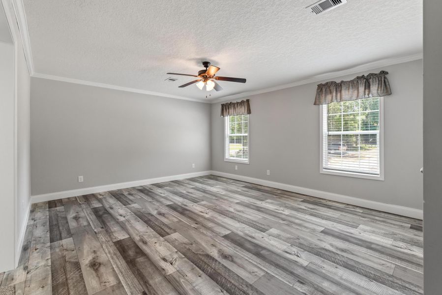Spacious, unfurnished interior of a new home in , Pineville (Image 31). Spacious, unfurnished interior of a new home in , Pineville (Image 31).