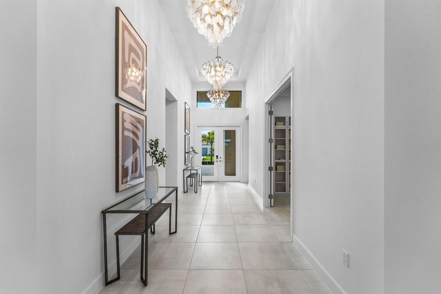 Furnished interior view inside a new home in Valencia Grand, Boynton Beach (Image 13). Furnished interior view inside a new home in Valencia Grand, Boynton Beach (Image 13).