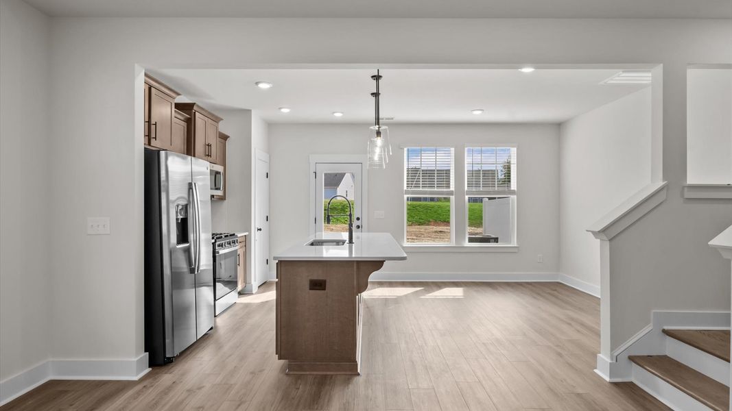 Furnished interior view inside a new home in Tyger Ridge, Moore (Image 6).
