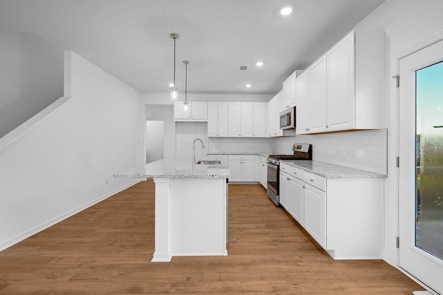 Furnished interior view inside a new home in Falls Creek, Flowery Branch (Image 6).