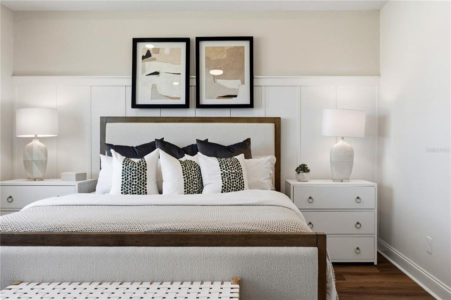 Furnished interior view inside a new home in , Winter Garden (Image 27). Furnished interior view inside a new home in , Winter Garden (Image 27).