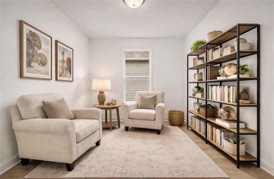 Furnished interior view inside a new home in Echols Farm, Hiram (Image 16).