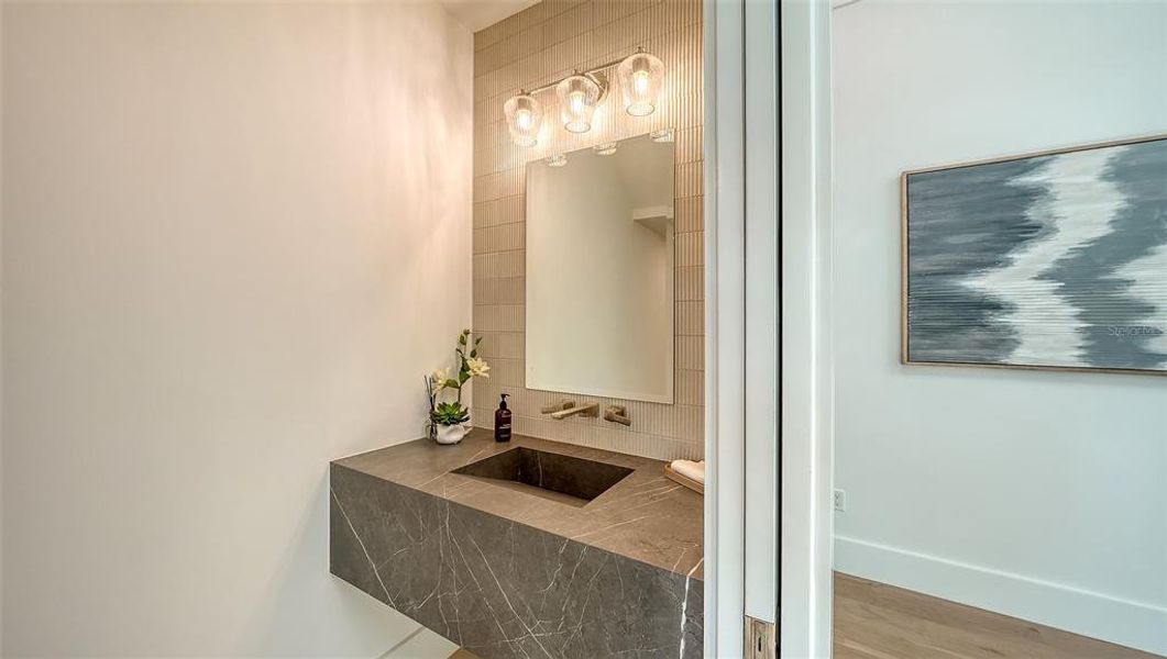 Close-up of interior finishes inside a home in , Sarasota (Image 22).