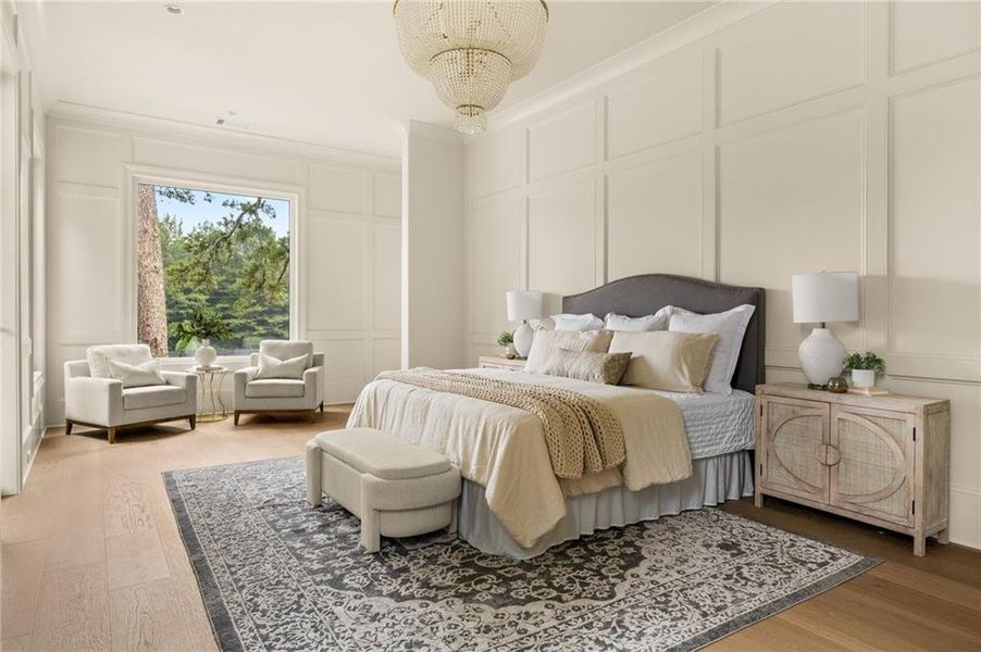 Furnished interior view inside a new home in , Canton (Image 16).