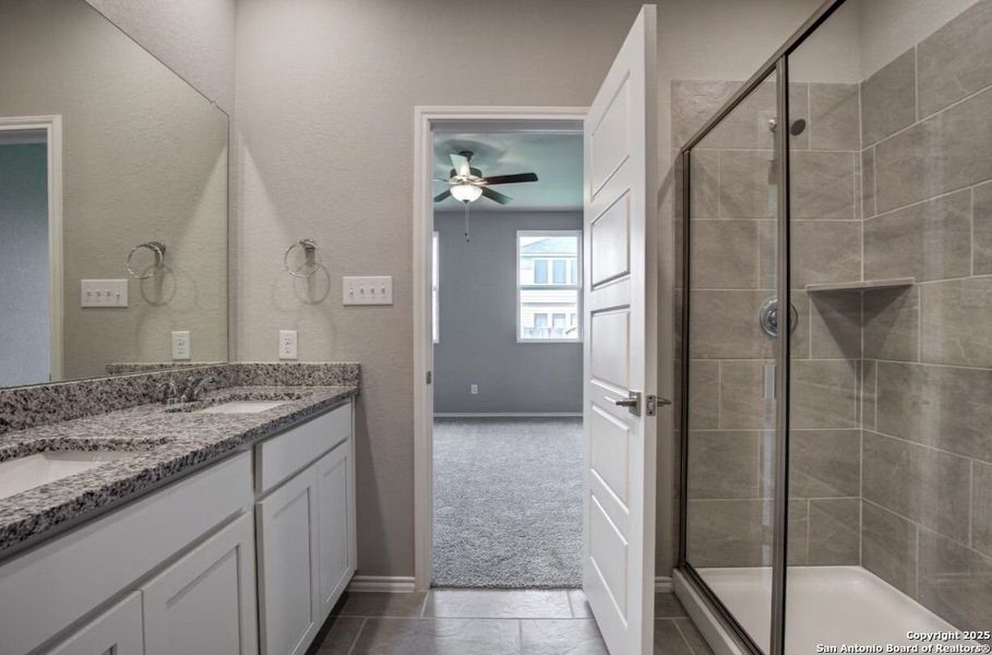 Furnished interior view inside a new home in Hickory Ridge, San Antonio (Image 45).