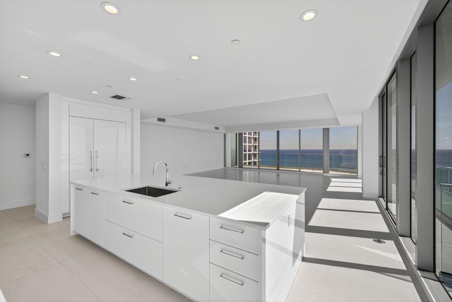 Furnished interior view inside a new home in , Fort Lauderdale (Image 9).