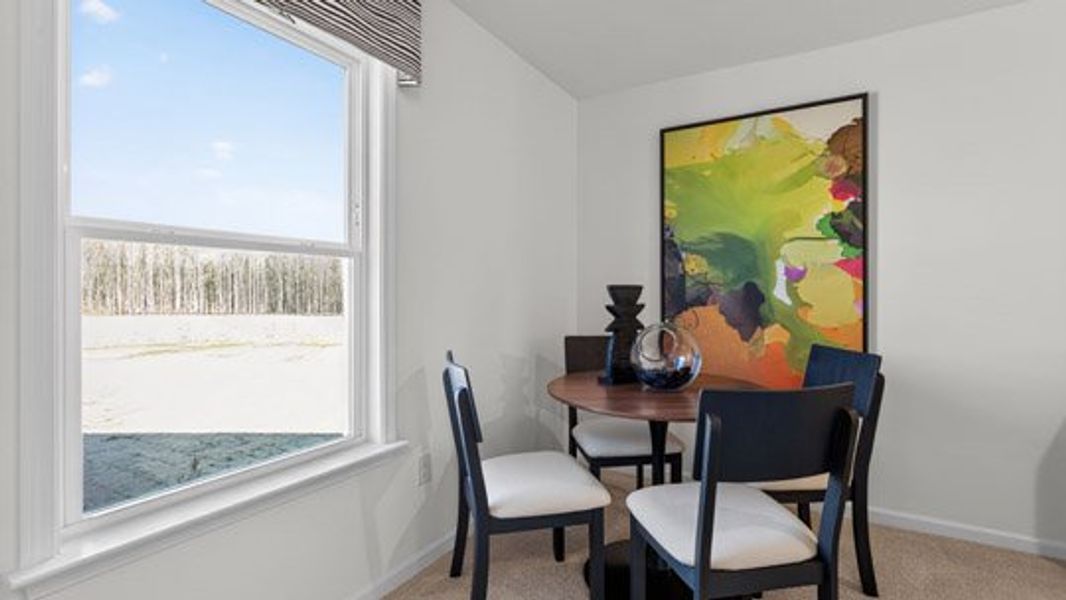 Representative furnished interior of a home built from the Azalea by D.R. Horton in The Villas at Galvins Ridge, Sanford (Image 14).