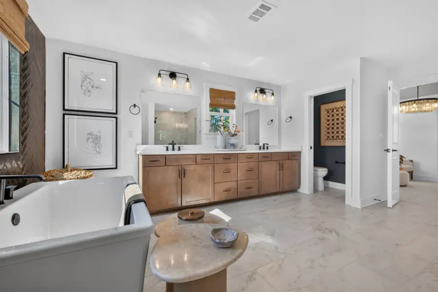 Representative furnished interior of a home built from the Roseland by Pulte Homes in Windsor Court, Fayetteville (Image 48).
