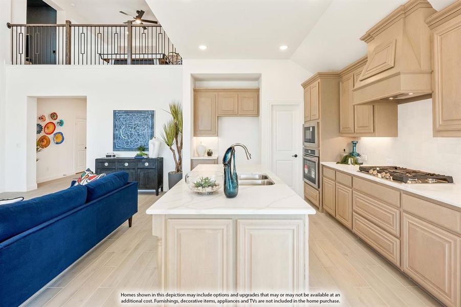 Furnished interior view inside a new home in Star Ranch, Godley (Image 25).