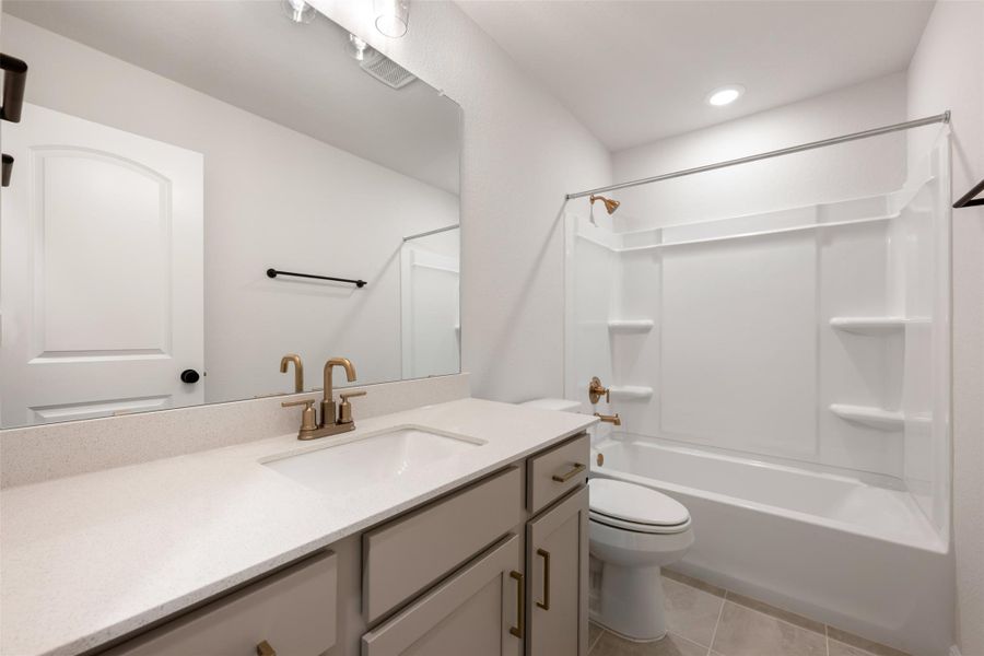 Furnished interior view inside a new home in Cannon Ranch, Dripping Springs (Image 8).