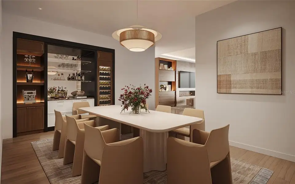 Furnished interior view inside a new home in , Tampa (Image 2). Furnished interior view inside a new home in , Tampa (Image 2).