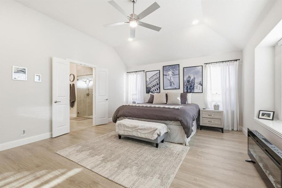 Furnished interior view inside a new home in , Midlothian (Image 7).
