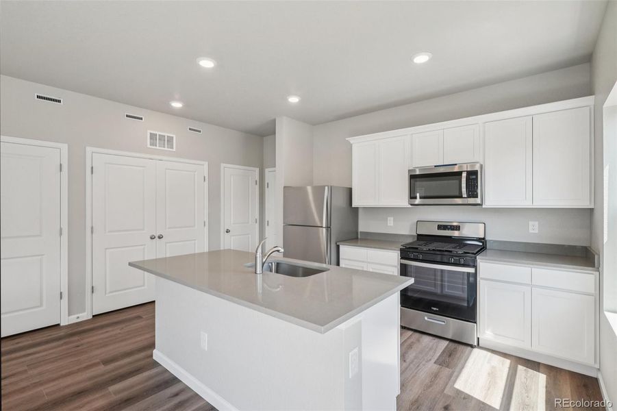 Furnished interior view inside a new home in Wolf Creek Run, Strasburg (Image 7).