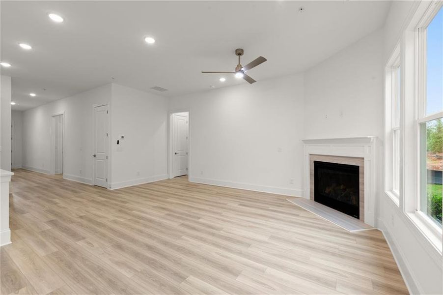 Spacious, unfurnished interior of a new home in , Kennesaw (Image 25).