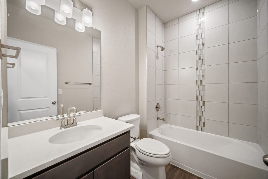 Furnished interior view inside a new home in The Glen, Colorado Springs (Image 5).
