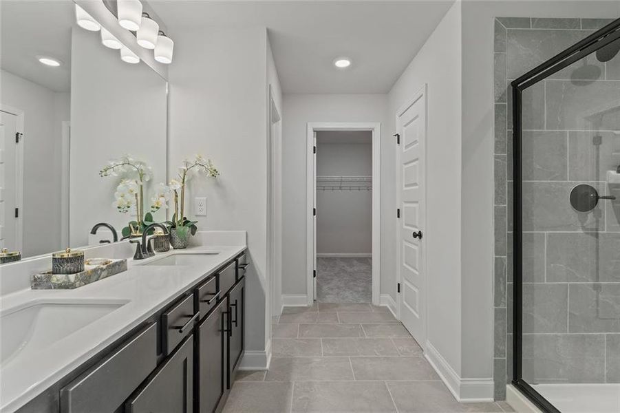Furnished interior view inside a new home in Summerlin, Winder (Image 16).