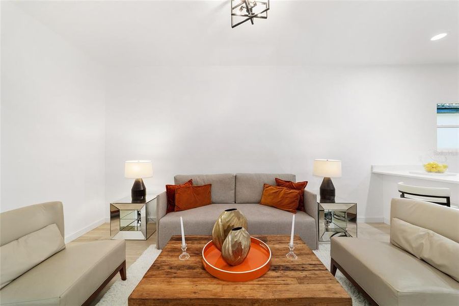 Furnished interior view inside a new home in , Ocala (Image 10).