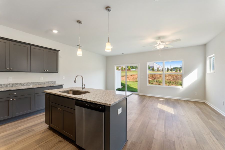 Furnished interior view inside a new home in Edwards Station, Taylors (Image 5).
