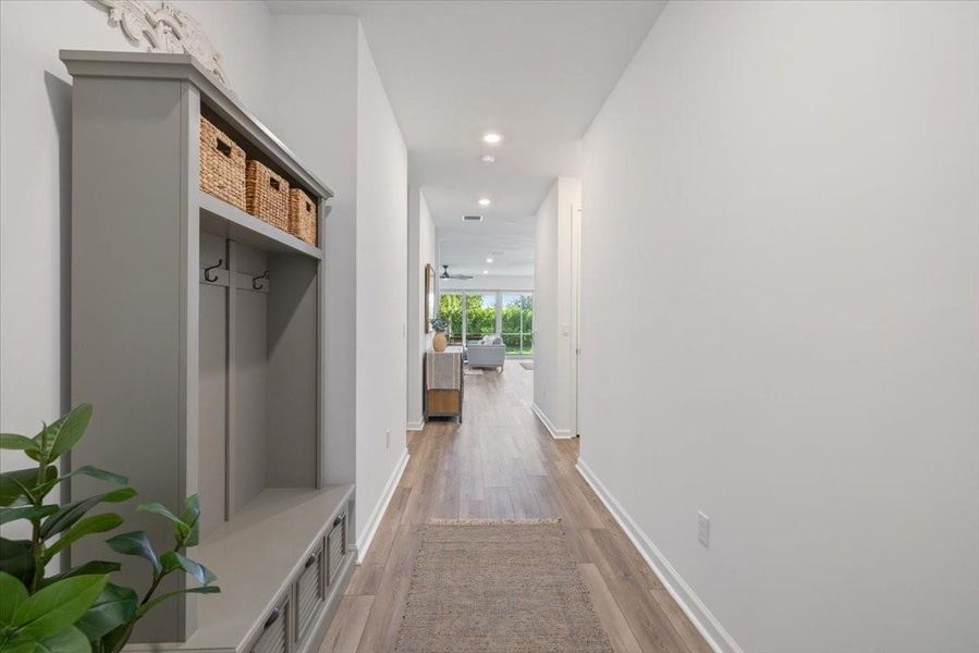 Foyer from front door Foyer from front door