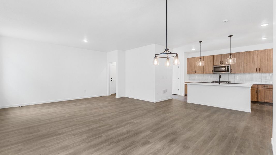 Furnished interior view inside a new home in Timnath Lakes, Timnath (Image 9).