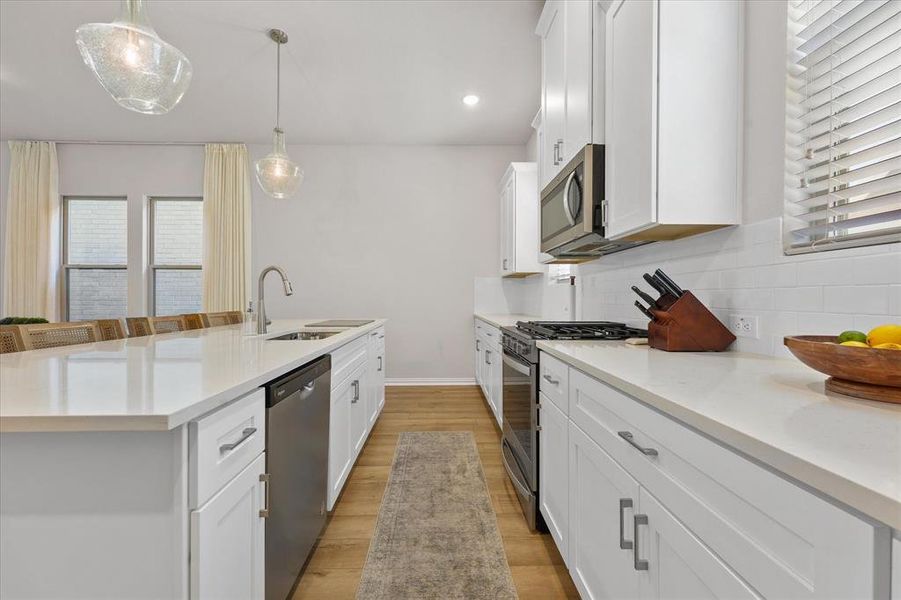Furnished interior view inside a new home in Tenison Village at Buckner Terrace, Dallas (Image 8).