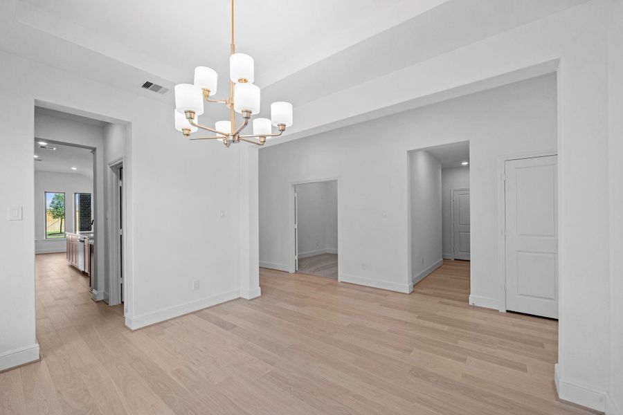 Spacious, unfurnished interior of a new home in Bridgeland, Cypress (Image 11).