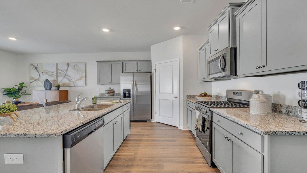 Representative furnished interior of a home built from the Cali by D.R. Horton in Laurel Grove, Guyton (Image 15).