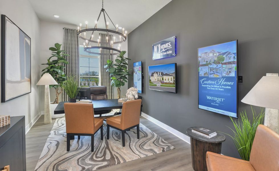 Furnished interior view inside a new home in Waterset, Apollo Beach (Image 34). Furnished interior view inside a new home in Waterset, Apollo Beach (Image 34).