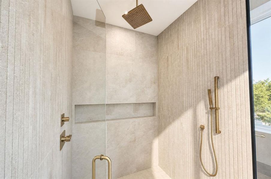 Close-up of interior finishes inside a home in , Dallas (Image 20).