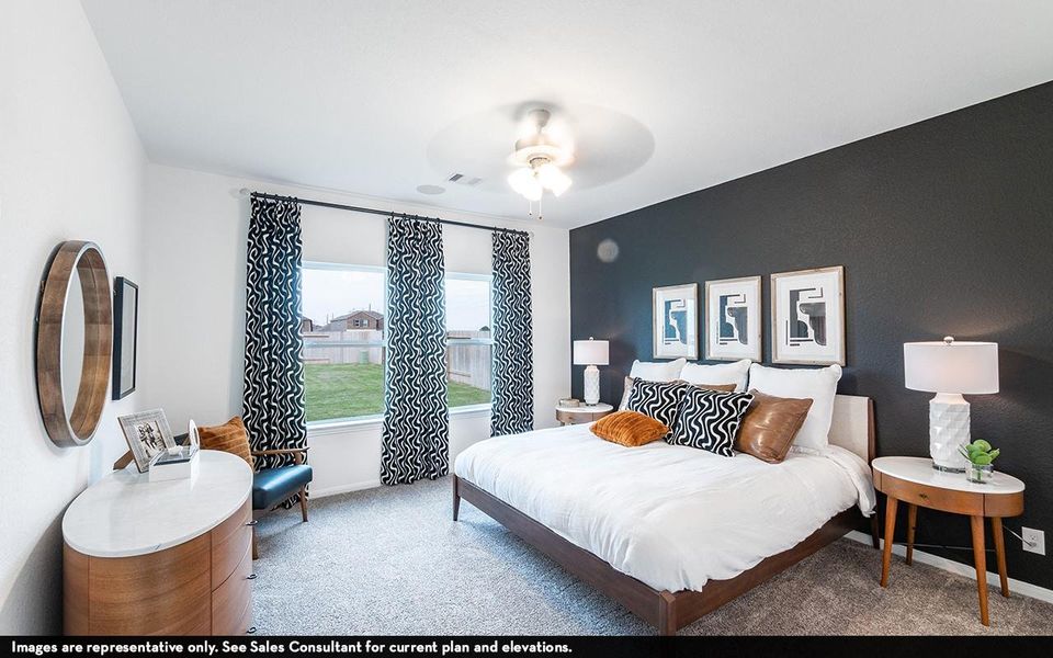 Furnished interior view inside a new home in Sunset Oaks, Maxwell (Image 4).