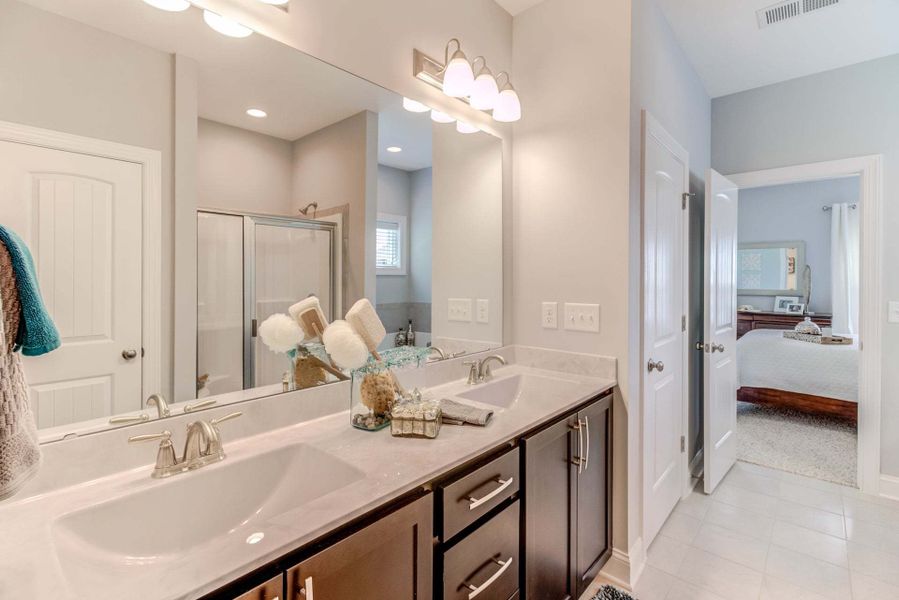 Representative furnished interior of a home built from the Rivermist by Caviness & Cates Communities in Maggie Way, Wendell (Image 230).