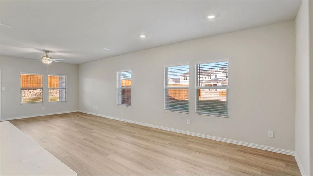 Spacious, unfurnished interior of a new home in Eastridge - Spring Series, McKinney (Image 19). Spacious, unfurnished interior of a new home in Eastridge - Spring Series, McKinney (Image 19).