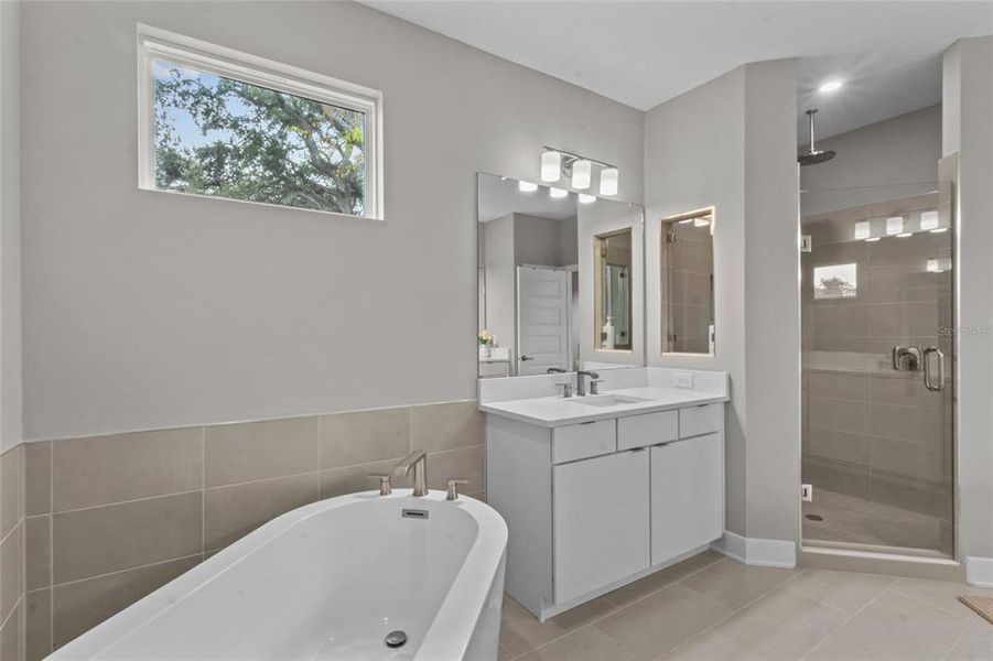 Furnished interior view inside a new home in , Tampa (Image 14). Furnished interior view inside a new home in , Tampa (Image 14).