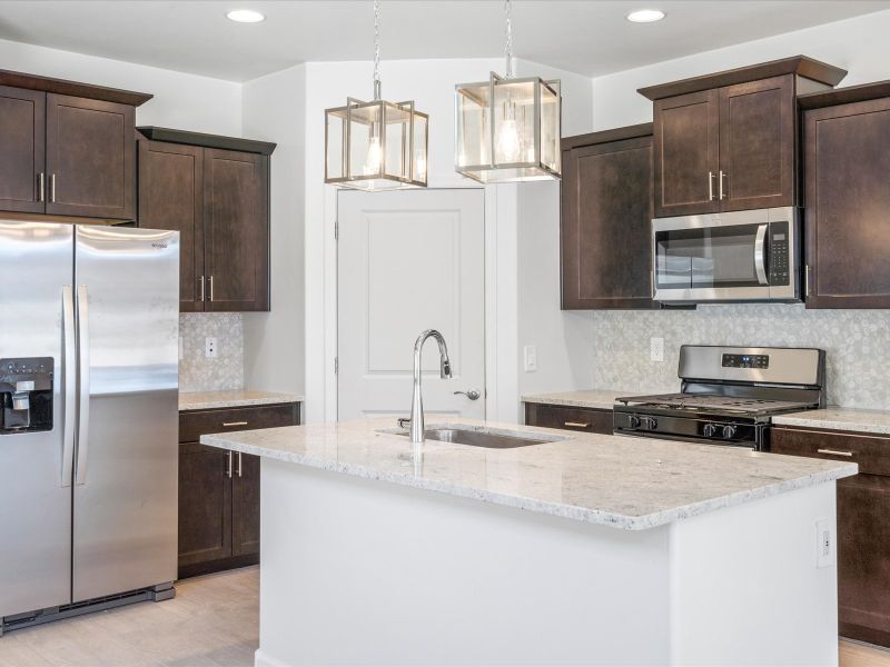 Furnished interior view inside a new home in Las Patrias at Star Valley Phase III - Signature Series, Tucson (Image 2).