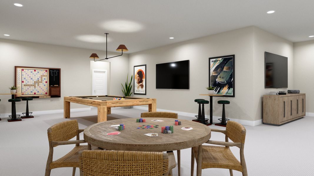 Representative furnished interior of a home built from the The Broadmoor by Trumark Homes in RainDance, Windsor (Image 15).