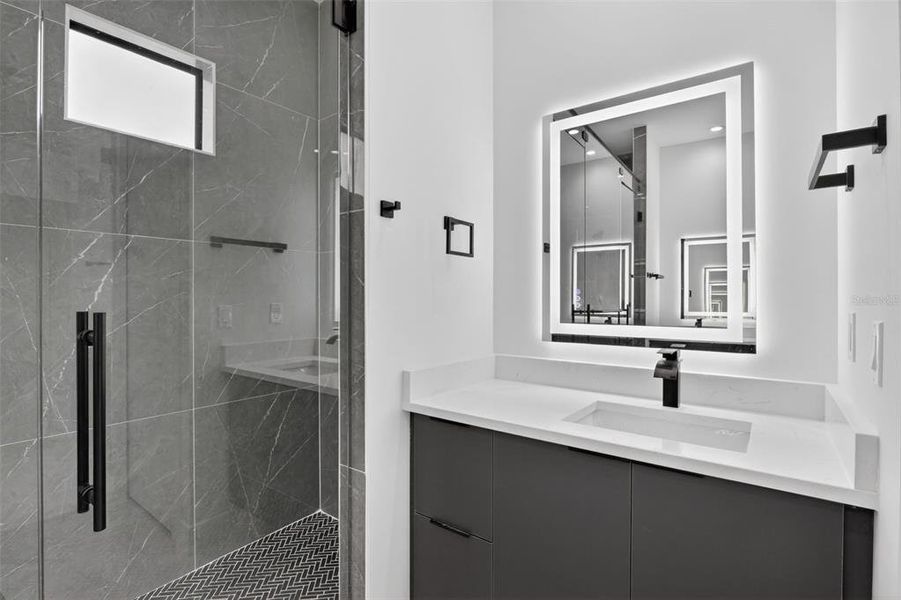 Furnished interior view inside a new home in , Cape Coral (Image 7).