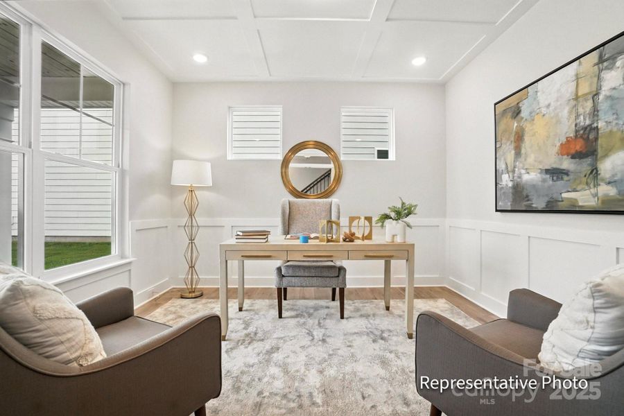 Furnished interior view inside a new home in Ashton Park, Monroe (Image 6).