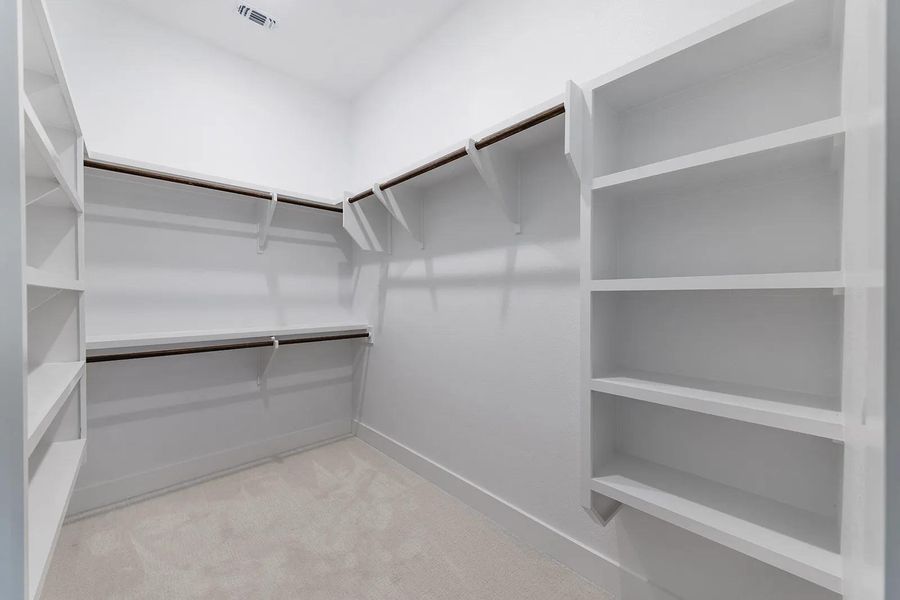Lantana A primary closet