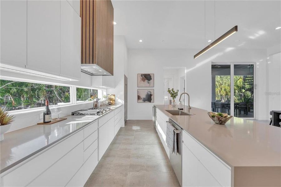 Furnished interior view inside a new home in , Sarasota (Image 46).