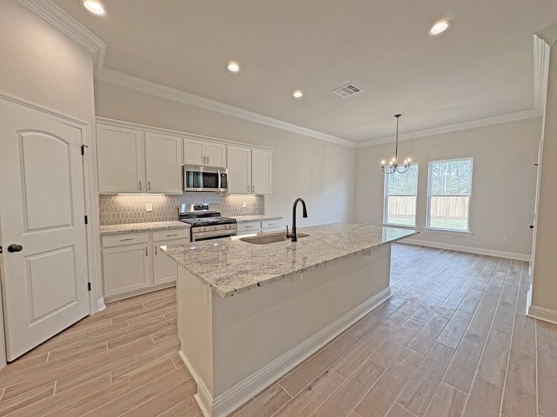 Furnished interior view inside a new home in Longleaf, Lumberton (Image 14).