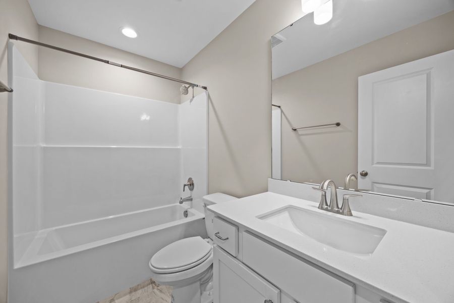 Furnished interior view inside a new home in Arbor Hills South II, Greenville (Image 13).