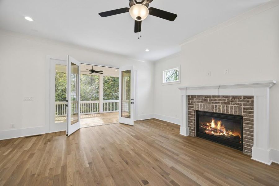Spacious, unfurnished interior of a new home in , Madison (Image 20).