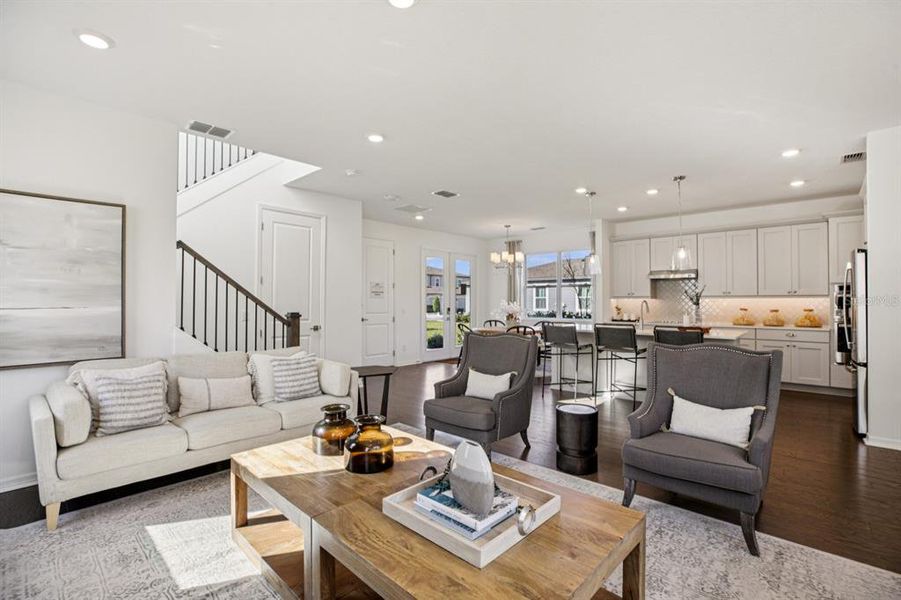 Furnished interior view inside a new home in Northlake Classical, Winter Garden (Image 9). Furnished interior view inside a new home in Northlake Classical, Winter Garden (Image 9).