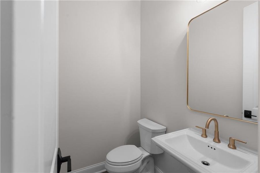 Furnished interior view inside a new home in Promenade at Sawnee Village, Cumming (Image 39).