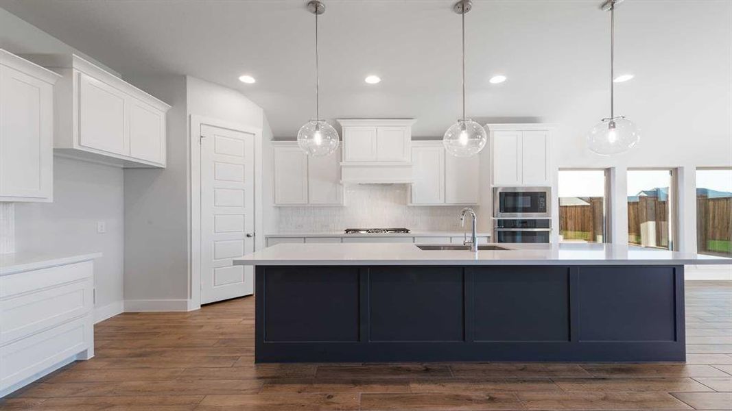 Furnished interior view inside a new home in Myrtle Creek 60', Waxahachie (Image 5). Furnished interior view inside a new home in Myrtle Creek 60', Waxahachie (Image 5).