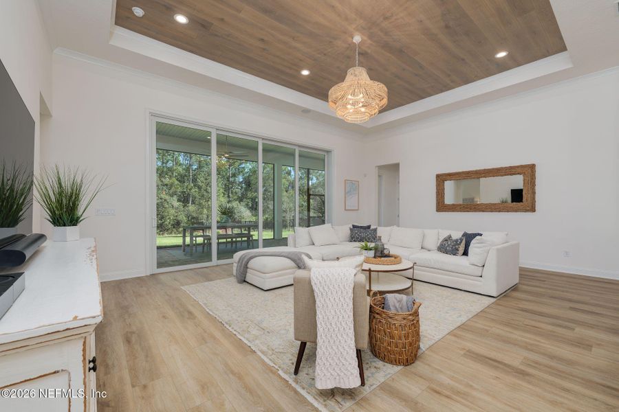 Furnished interior view inside a new home in Nocatee, Ponte Vedra (Image 44).